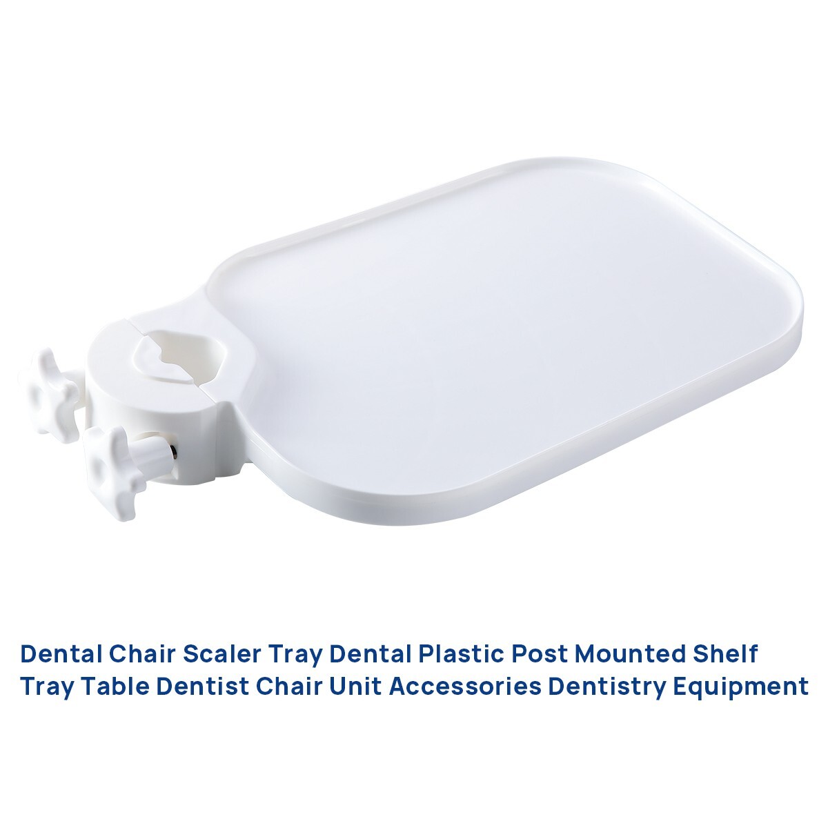 Dental Plastic Post Mounted Tray Table Chair Accessories for Dental Chair