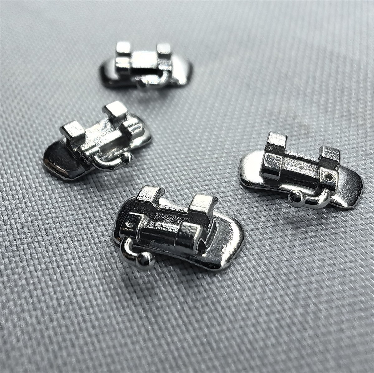 5Kits Dental 1st Brackets Molar Wide Big Bracket Orthodontic MBT 022 With Hooks