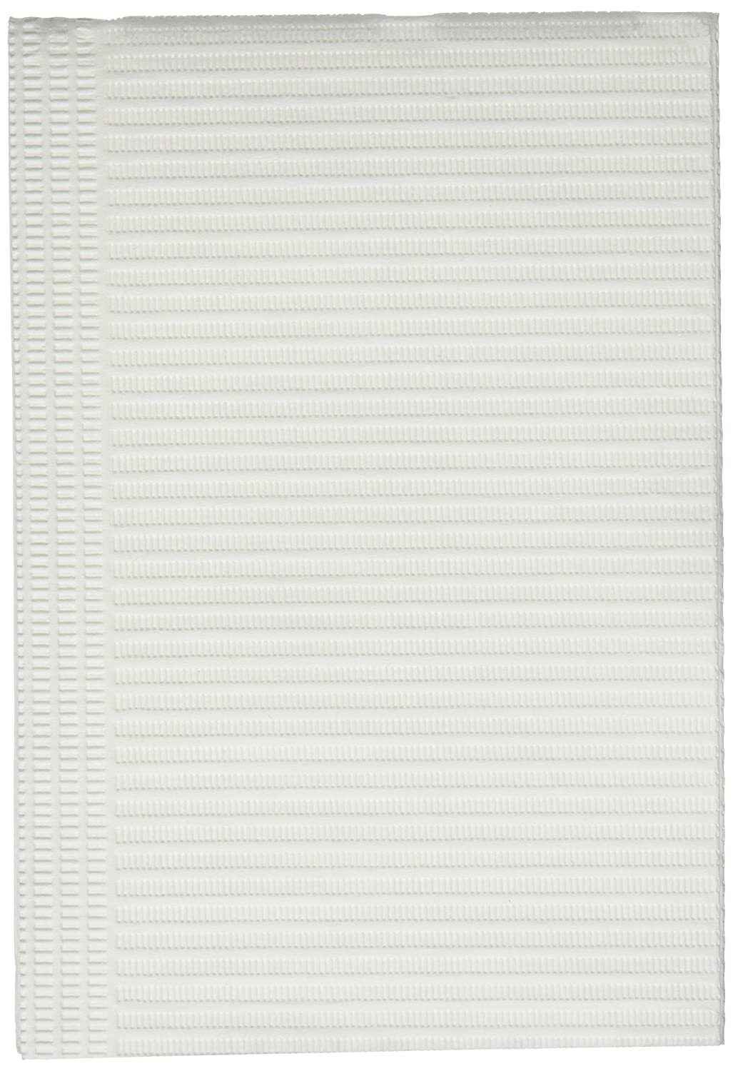 Medicom 8383 SafeBasics Dry-Back Plus Patient Bibs 3-Ply 13″ X 18″ White 500/Cs