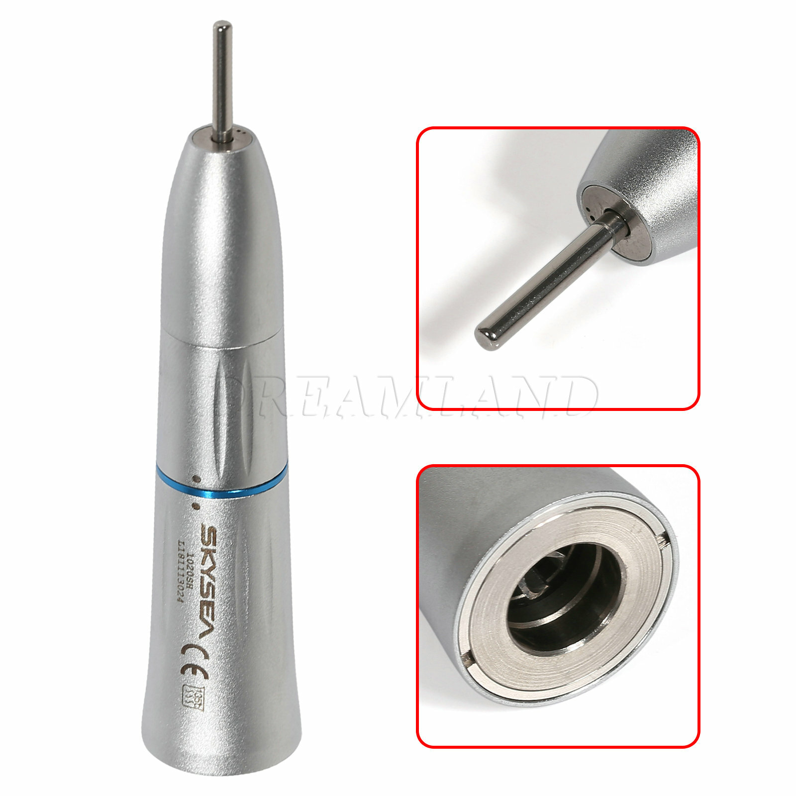 Dental (Inner Water Spray) Straight Handpiece Low Speed E-type Fit NSK NEW