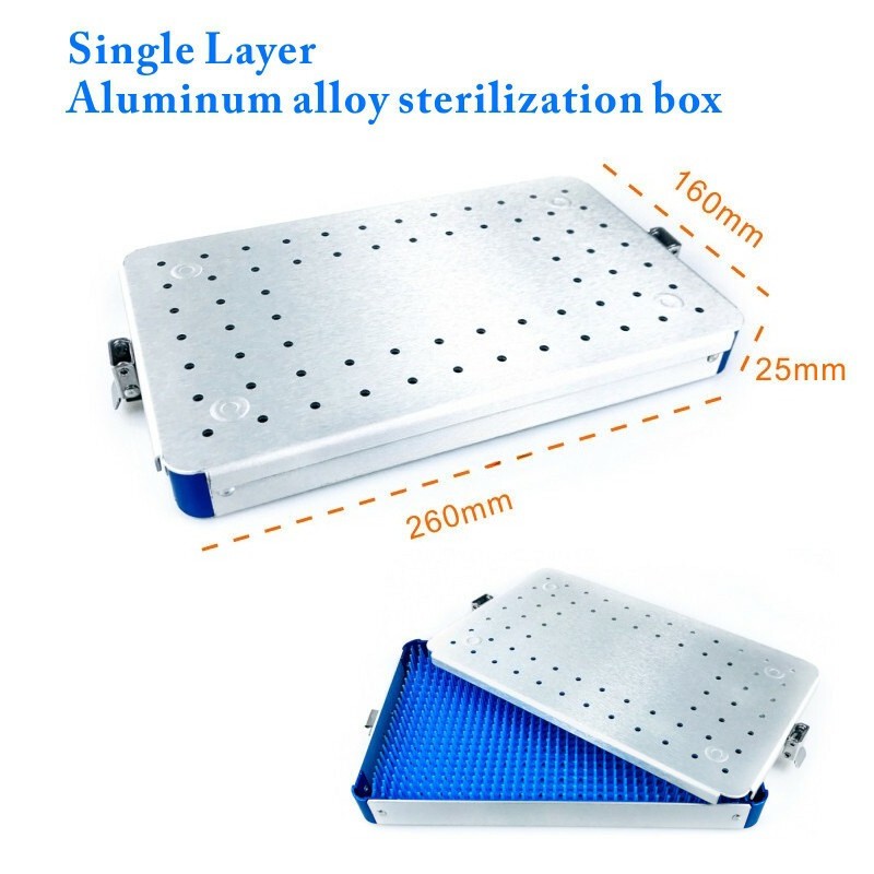 Sterilization tray case for Surgical Instruments Sterilize tray Aluminium alloy
