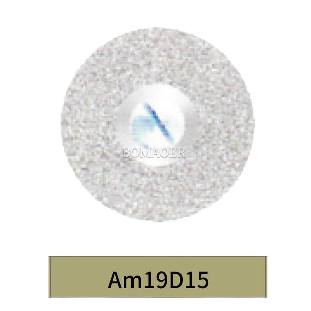 10-100PCS Diamond Disc Extra Thin 0.15mm Double sided Extra Fine AM19D15 Bomaoer
