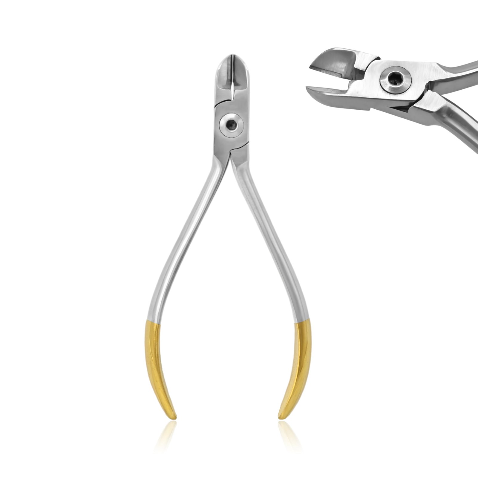 OdontoMed2011 TC Hard Wire Cutter Orthodontic M, SILVER STAINLESS STEEL