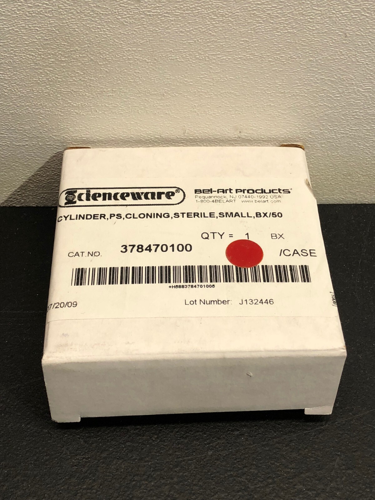 Bel-Art Scienceware Cylinder PS Cloning Sterile Small BX/50 378470100