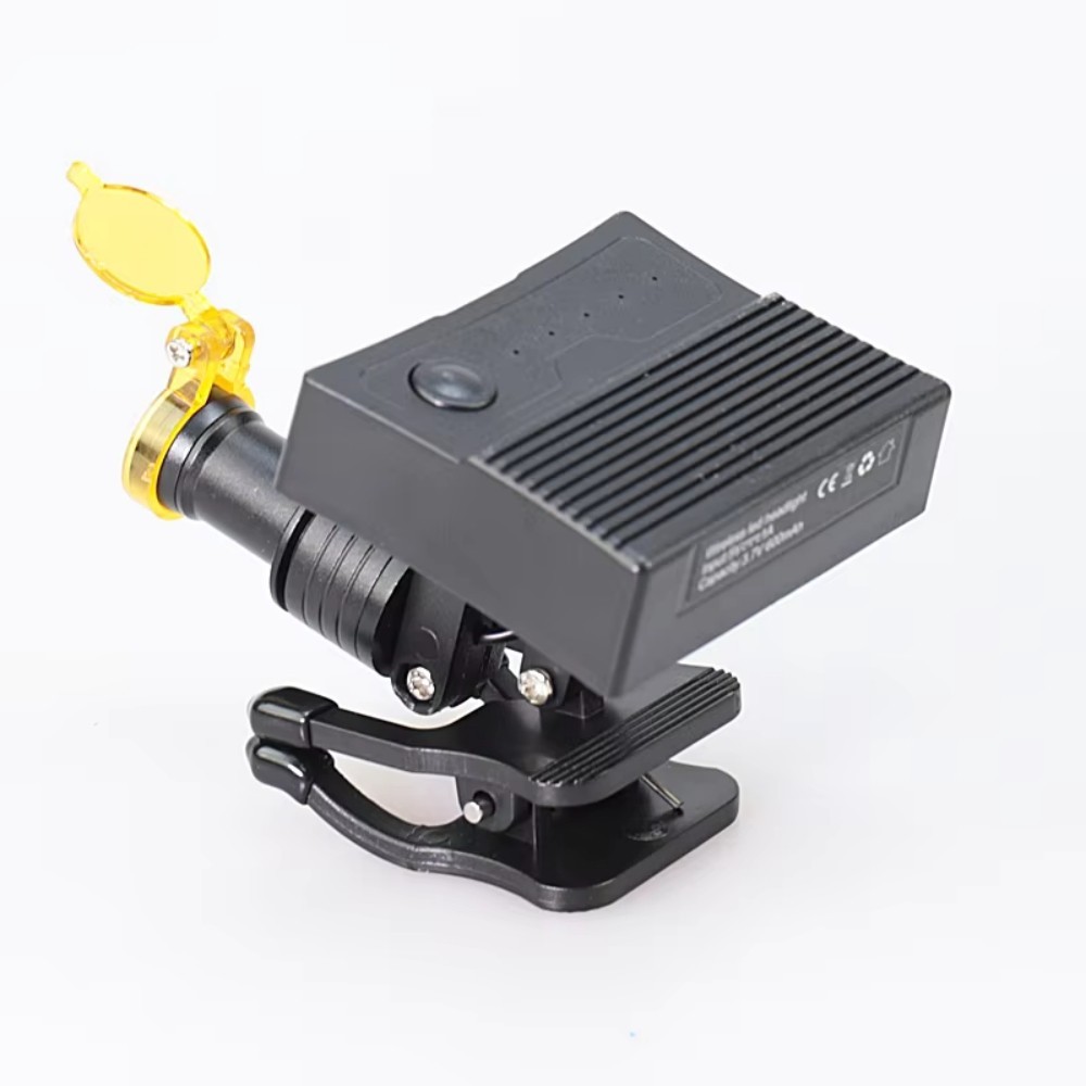 Wireless 5W Dental 3th LED Headlight with Optical Filter for Magnify Loupes