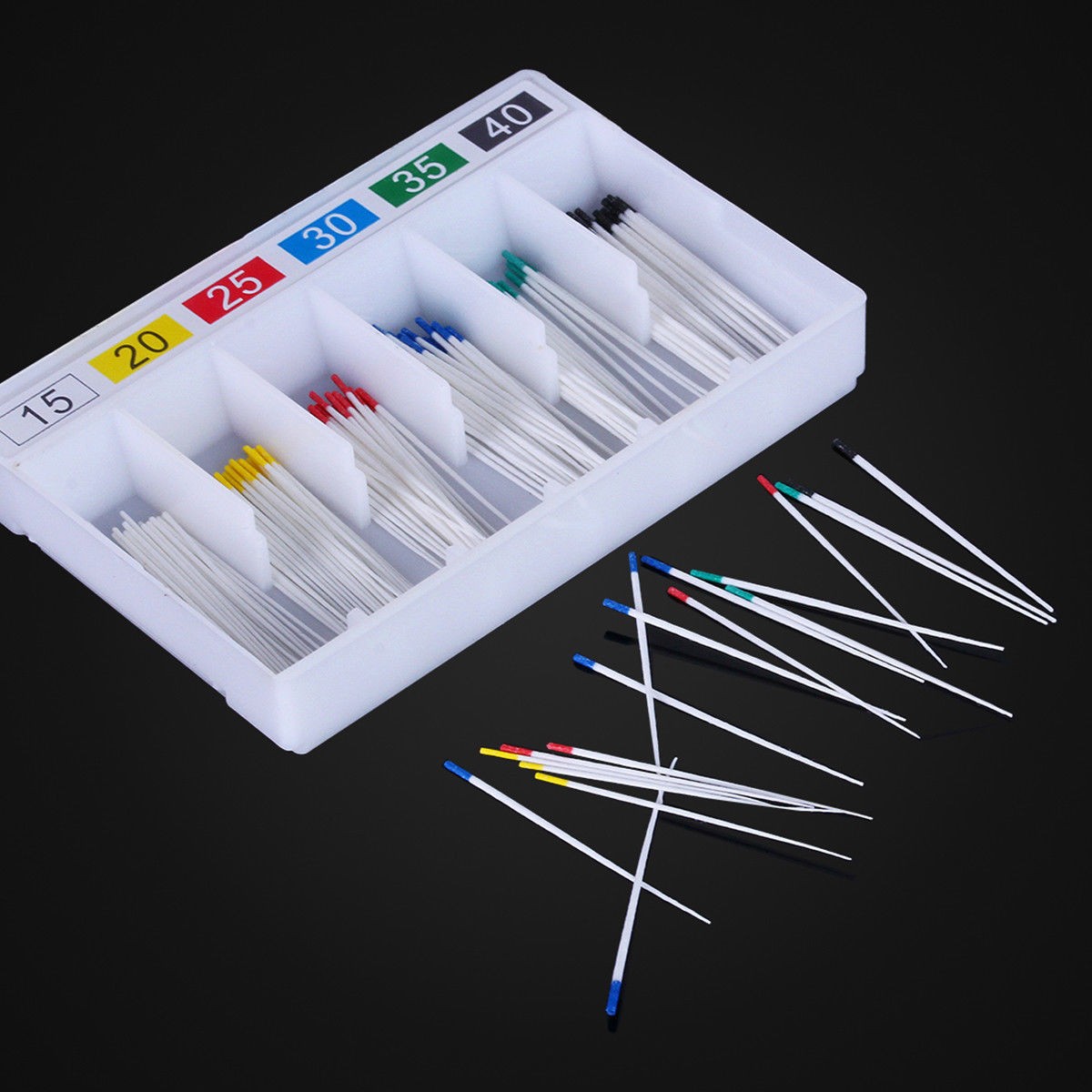 Dental Root Canal Absorbent Paper Point Gutta Percha Point F1F2F3 Taper 02/04/06