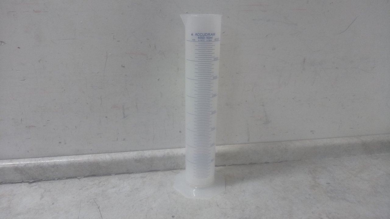 Dynalon 537835-4000 4 L Capacity Clear Polypropylene Graduated Cylinder