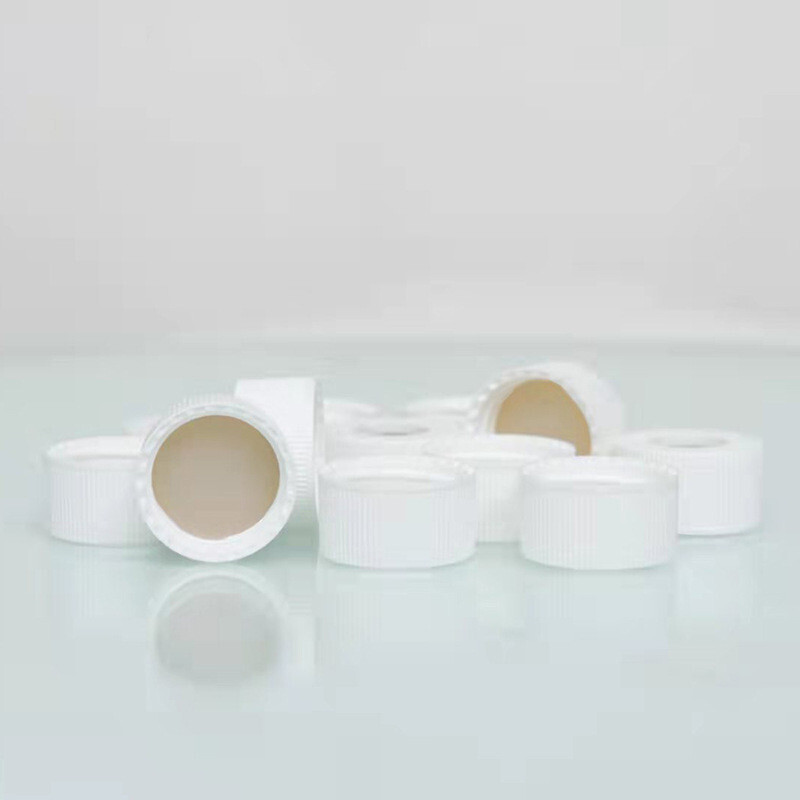 22mm Crimp Cap 24 Thread for 15-30mL Headspace Sample Vials, GC/MS HPLC 100/pack