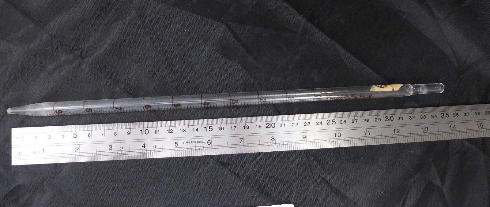 Bundle: SS Sterilizing Can, 14in & KIMBLE Kimax Glass Serological Pipet, 10 mL