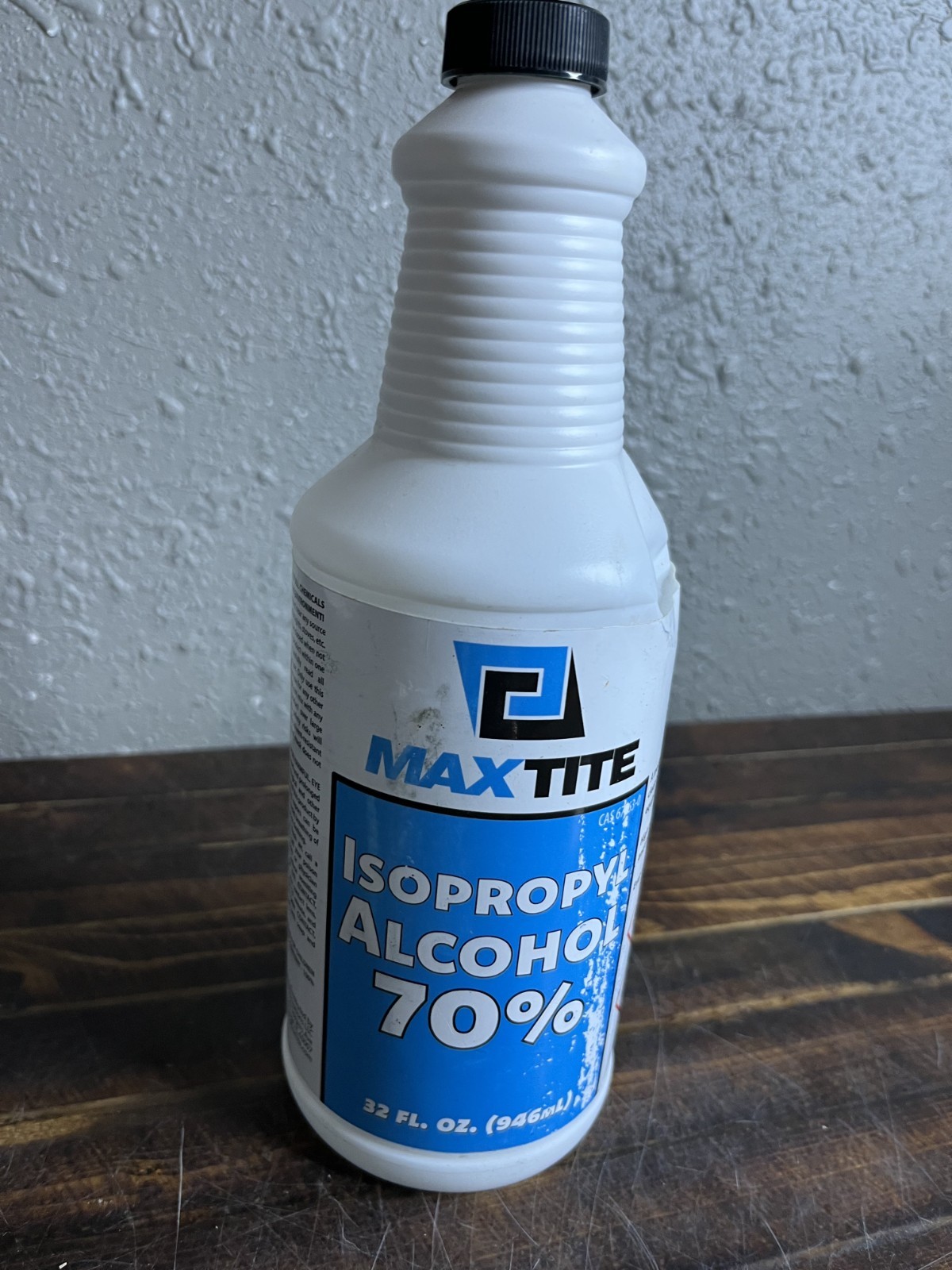 Lot of 7 MAXTITE Isopropyl Alcohol 70% Solvent Cleaner Degreaser 32 oz Bottles