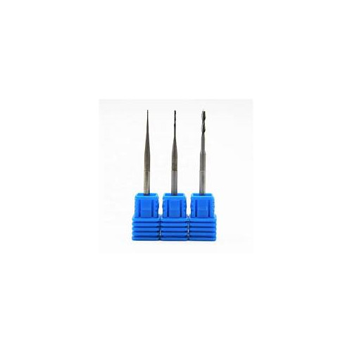CAD/CAM ZirkonZahn Compatible Milling Bur Carbon Coated – 1.00x12x57x3mm