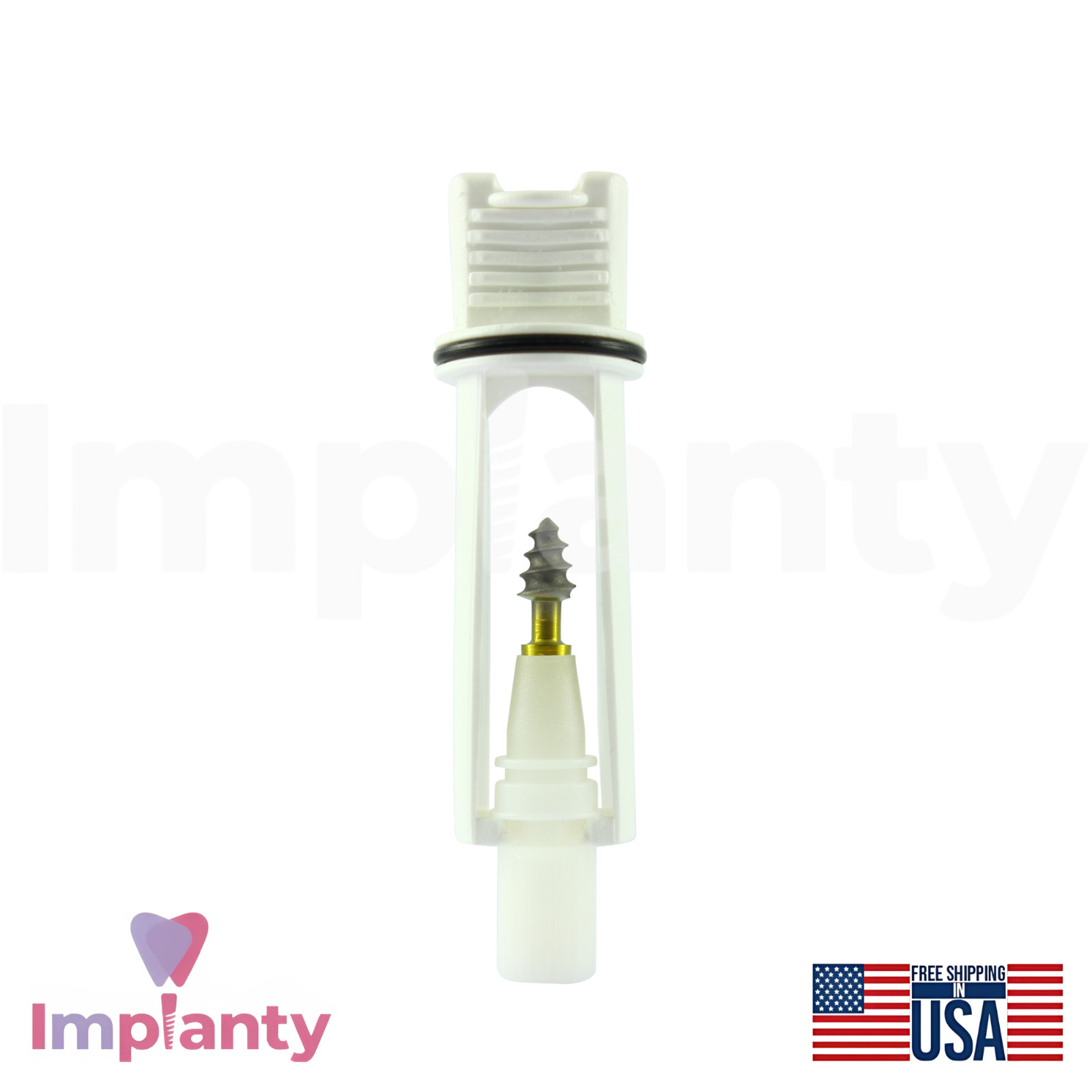 10X Compressive Monoblock Dental Fixture Titanium Sterile SLA Surface Dentistry