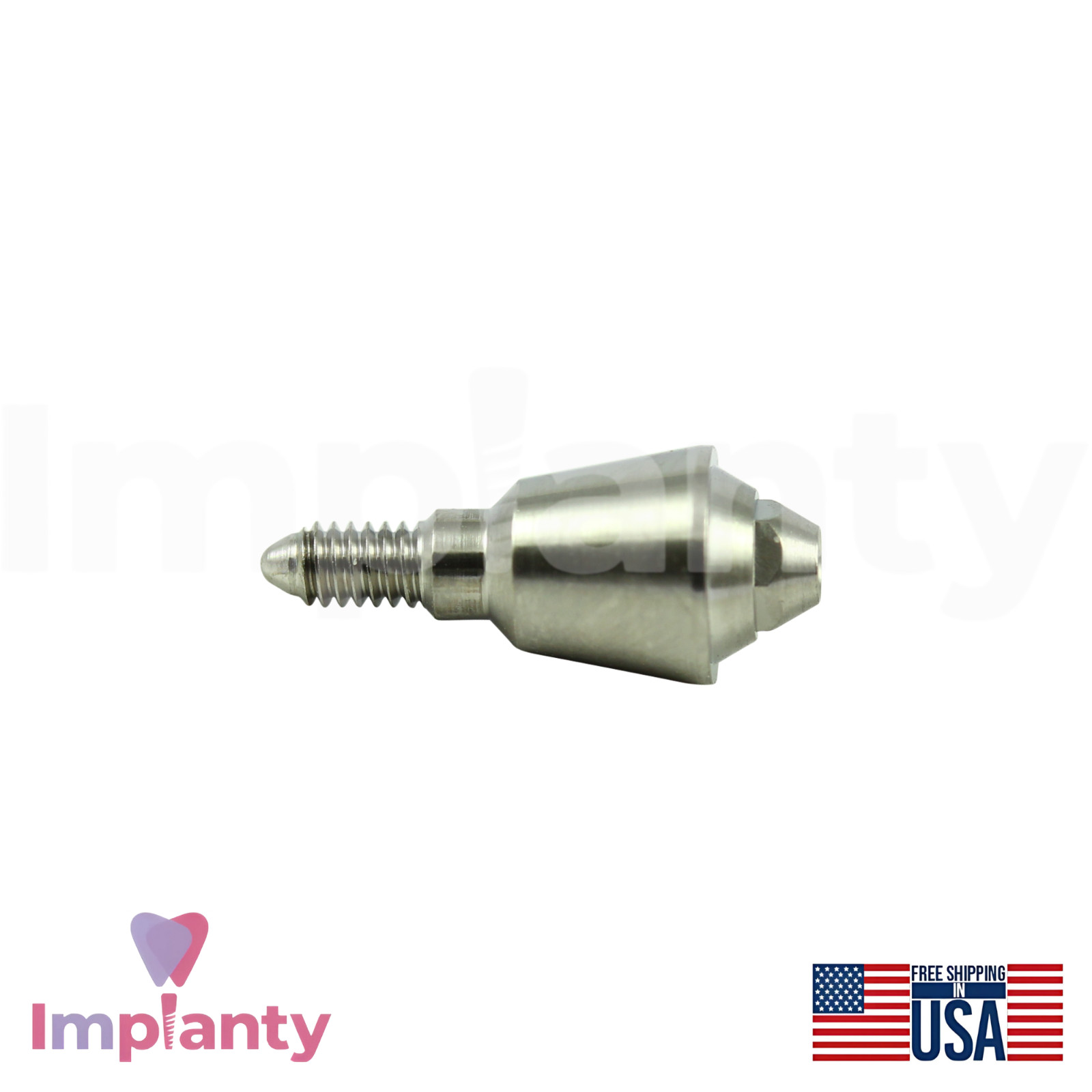 10x AB Dental Compatible Multi Unit Straight Ø4.9mm Prosthetic P64 SP Int Hex