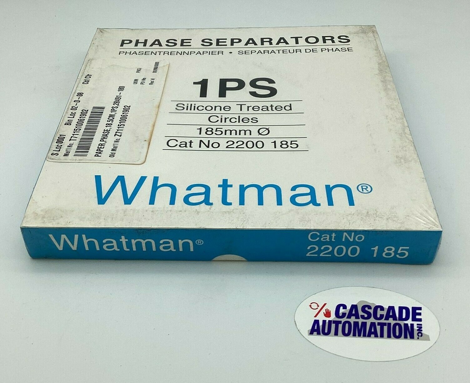 WHATMAN PHASE SEPARATORS 2200 185mm (100 PC PK)