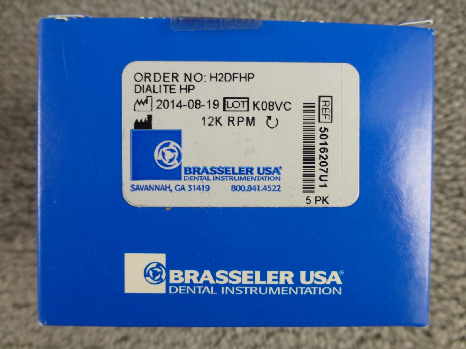 1 Brasseler Dental Wheel AUCTION IS FOR 1 PIECE 12K RPM Dialite Point Fine NEW