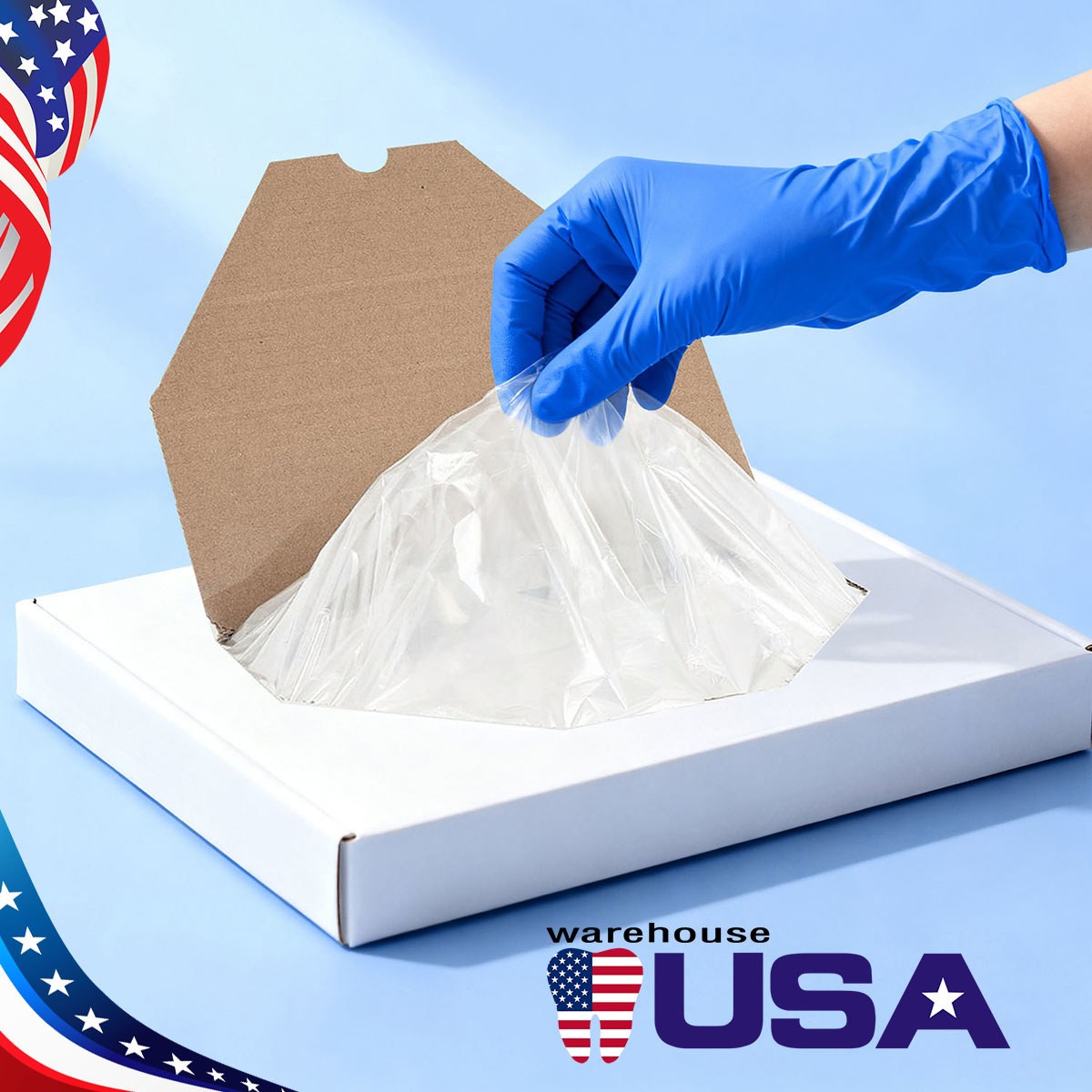 1500Pcs Disposable Dental Tray Covers Pre-Cut Tear Resistant Size 10.5″x14″