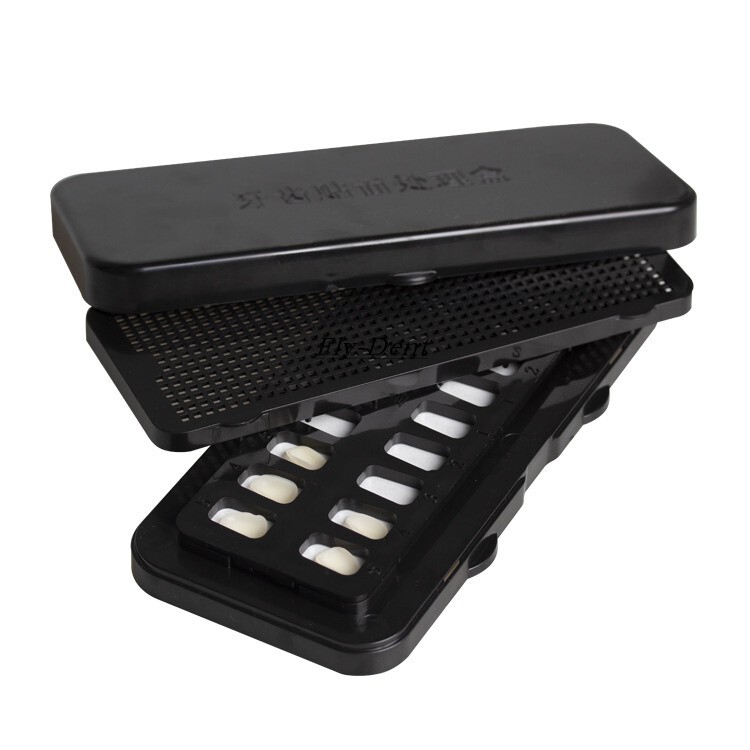 1pc Veneer Pretreatment Patch Storage/Shading Dental Ceramic Veneers Storage Box