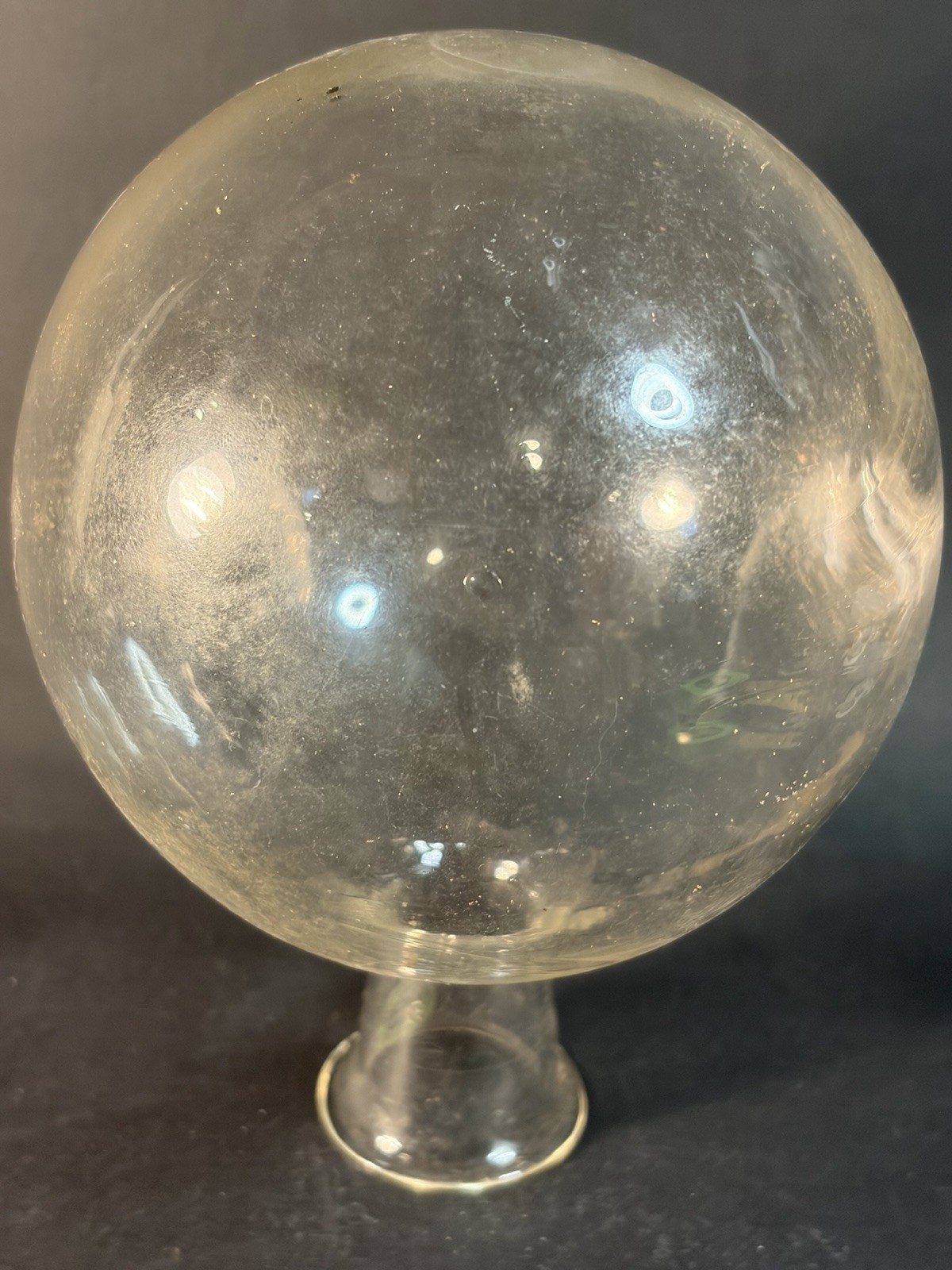 Pyrex Corning 6.5” Round Bottom Flask Silex 6