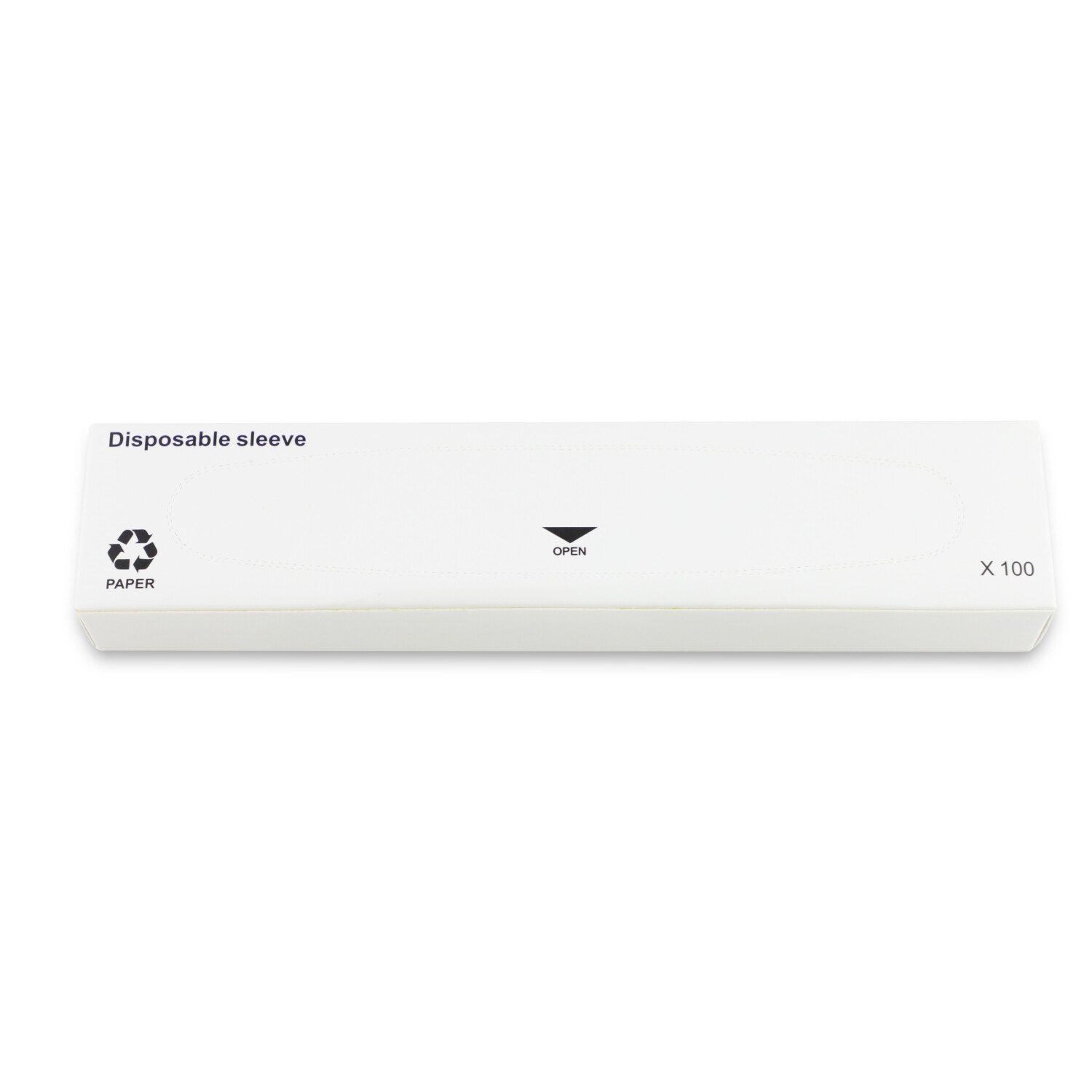 500PC Disposable PE Isolation Sleeve Clear Plastic Cover for Curing Light O-Star