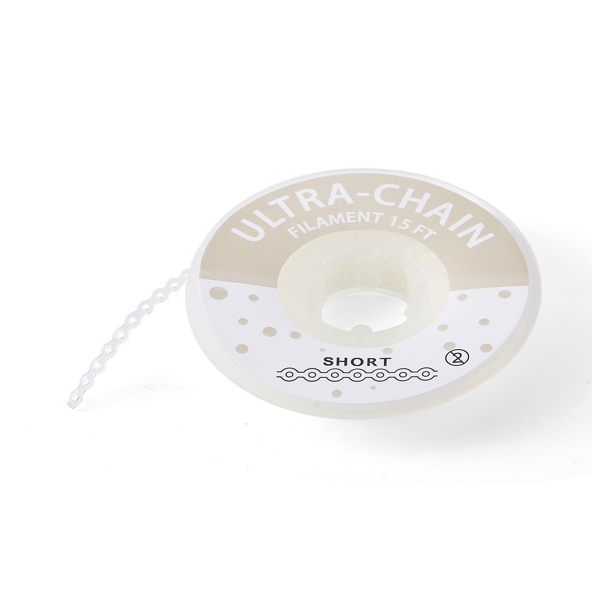 Dental Ligature Band Elastic Elastomeric Tie + Power Chain Short Long Continuous