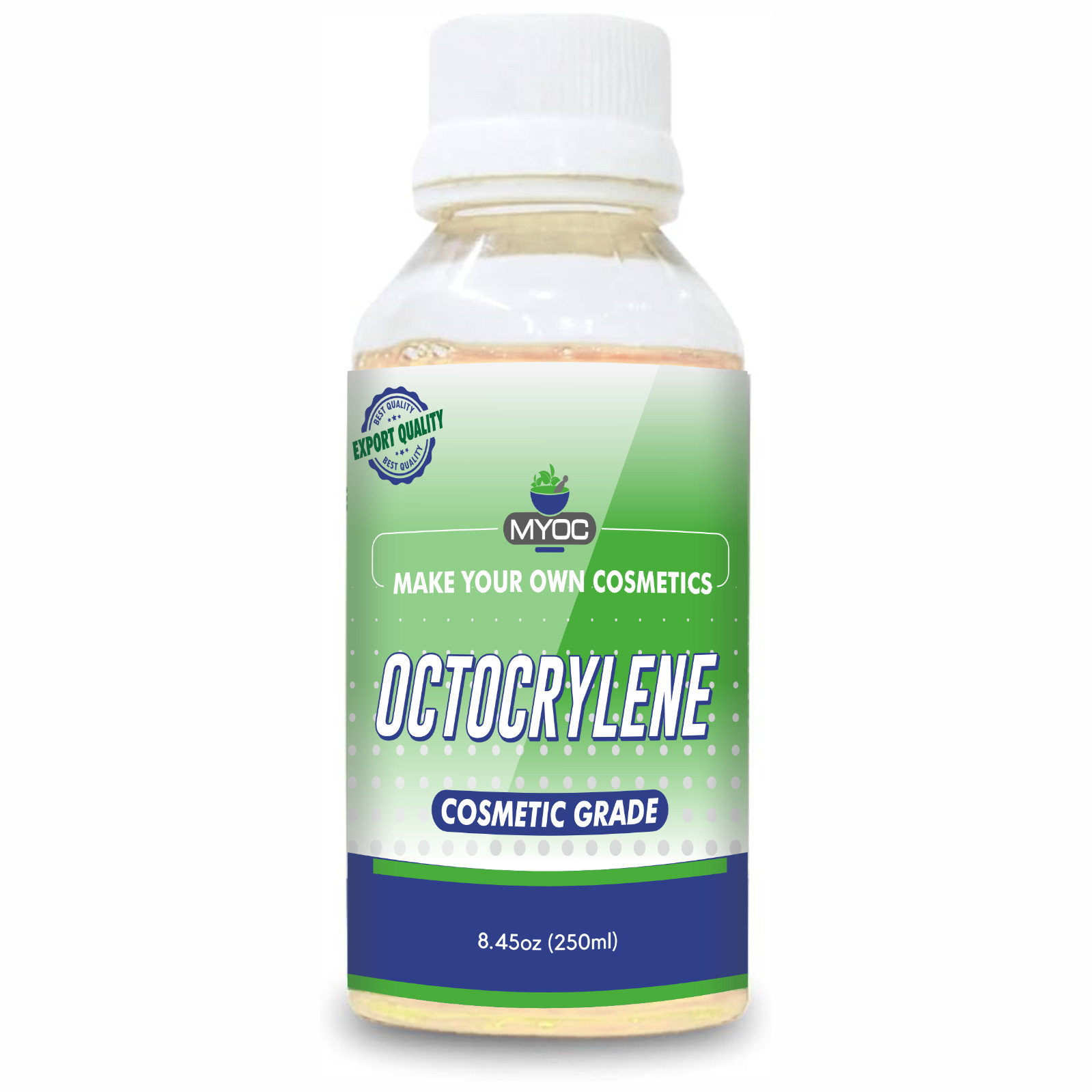 MYOC Octocrylene Cosmetic-Grade Ingredient for DIY Skincare & Beauty- 250ml.