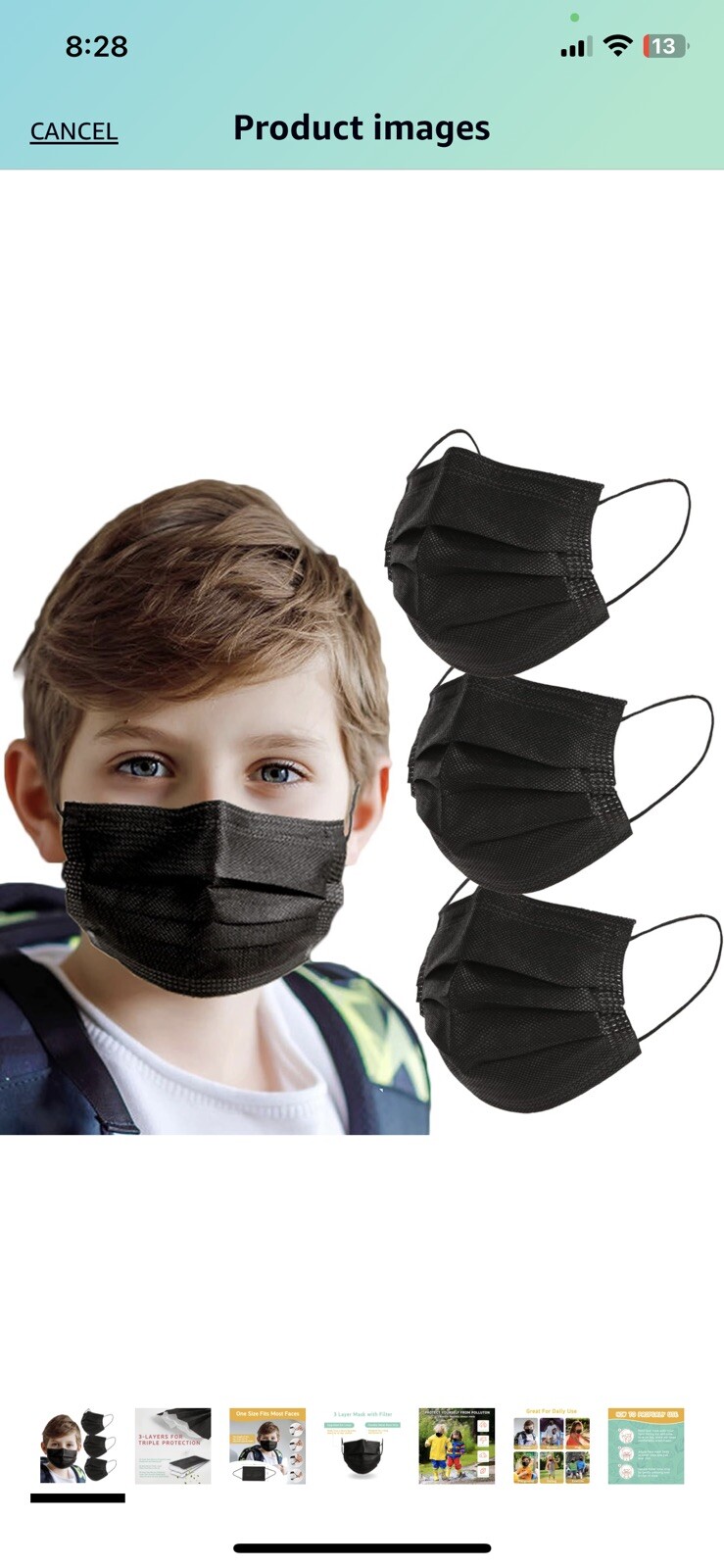 Disposable Child Protective Mask