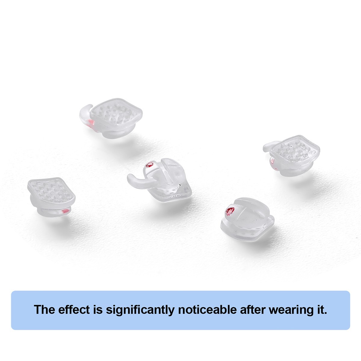 AZDENT Dental Orthodontic Ceramic Brackets Braces Roth/MBT 0.022 Hooks 345
