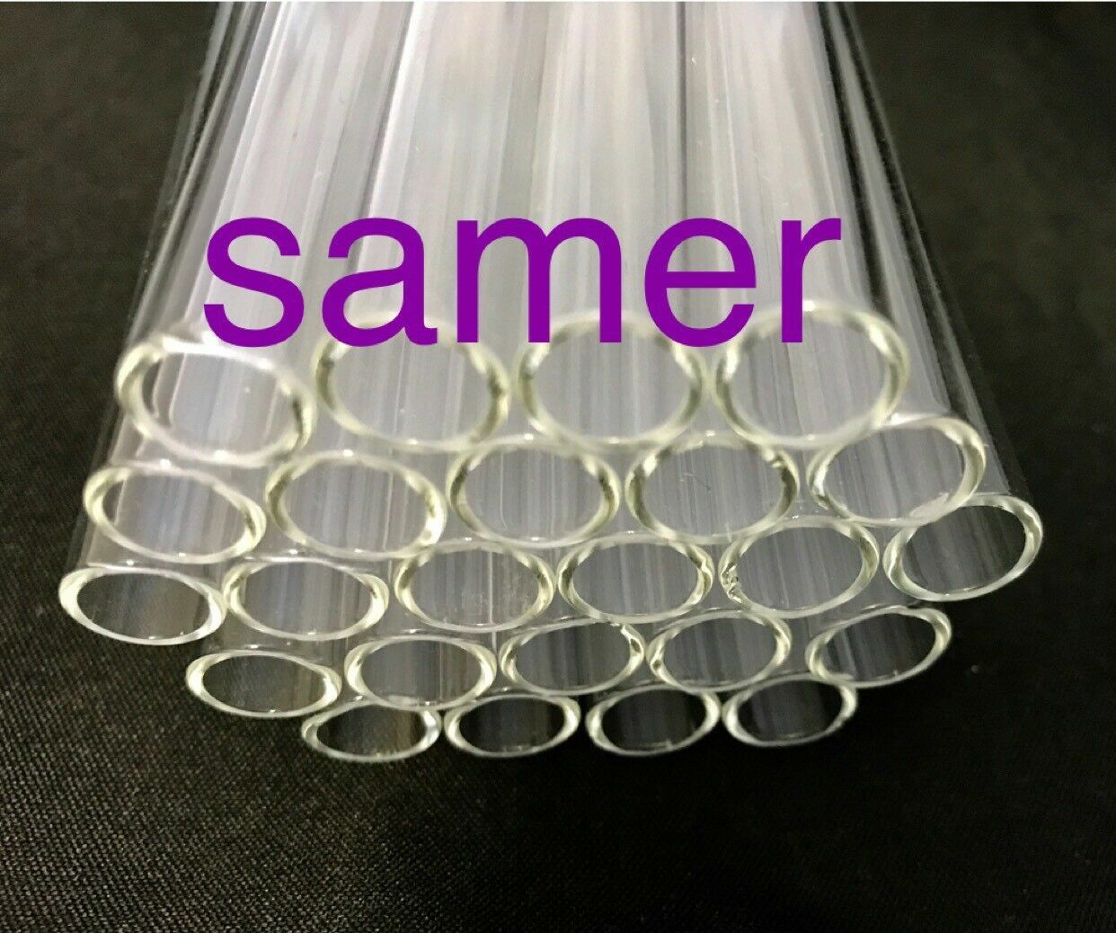 4 Inch Long 10 mm,OD and 8 mm ID Glass Blowing Tubes 1 mm Thick Wall