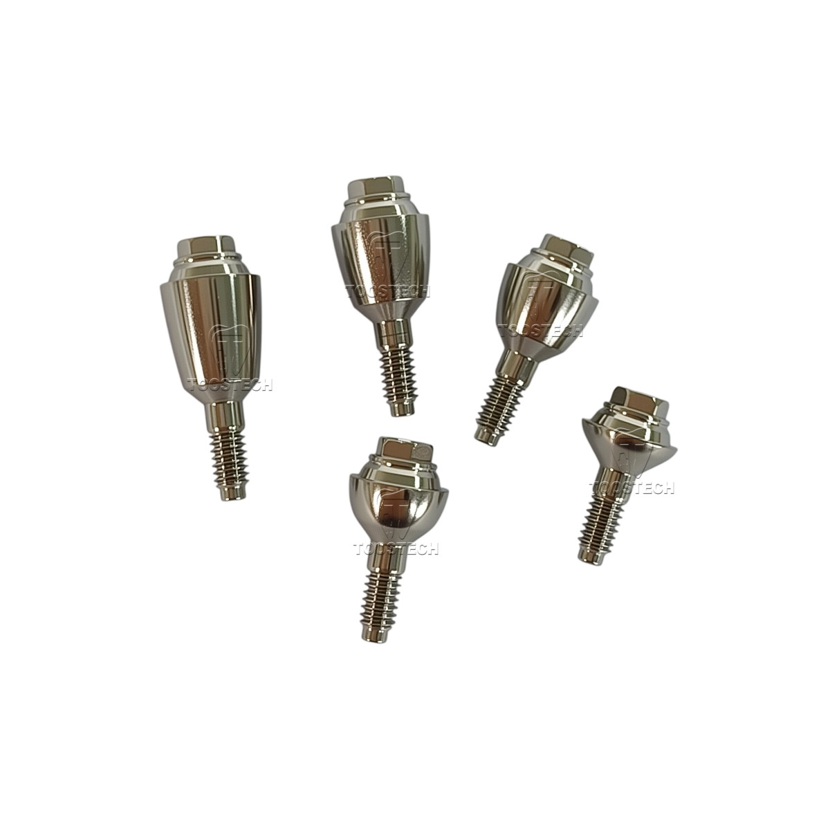 50pcs Multi unit straight abutment fits MIS Seven Narrow/Standard/Wide D4.8mm