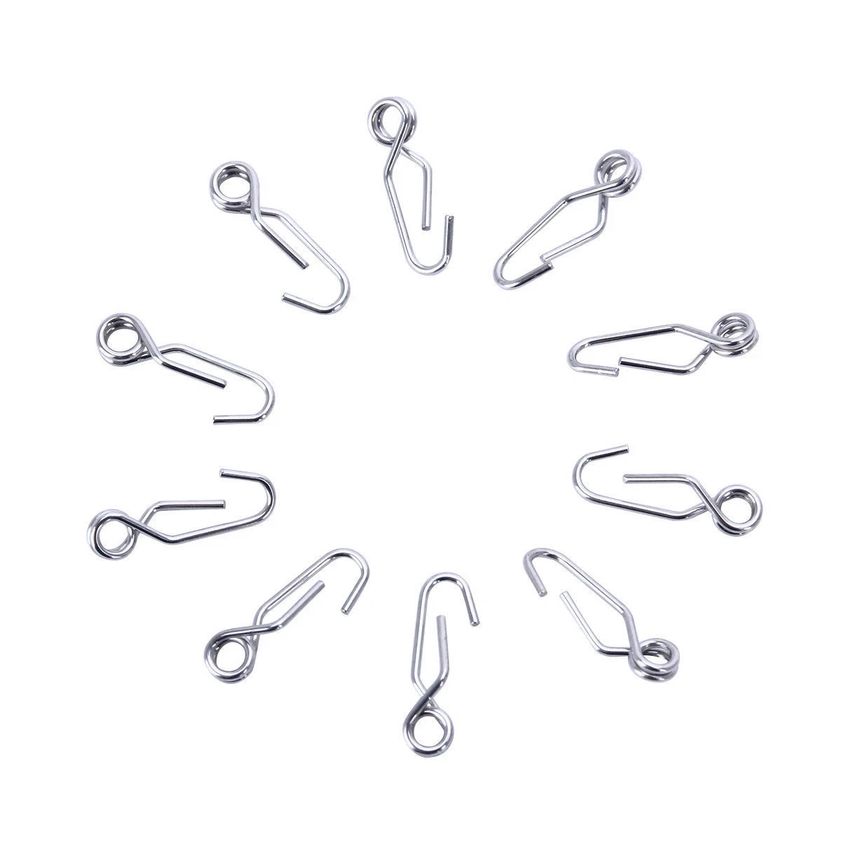 10 Pcs Dental Lab Orthodontic Separating Spring Self-Locking Separate Band 0.5mm