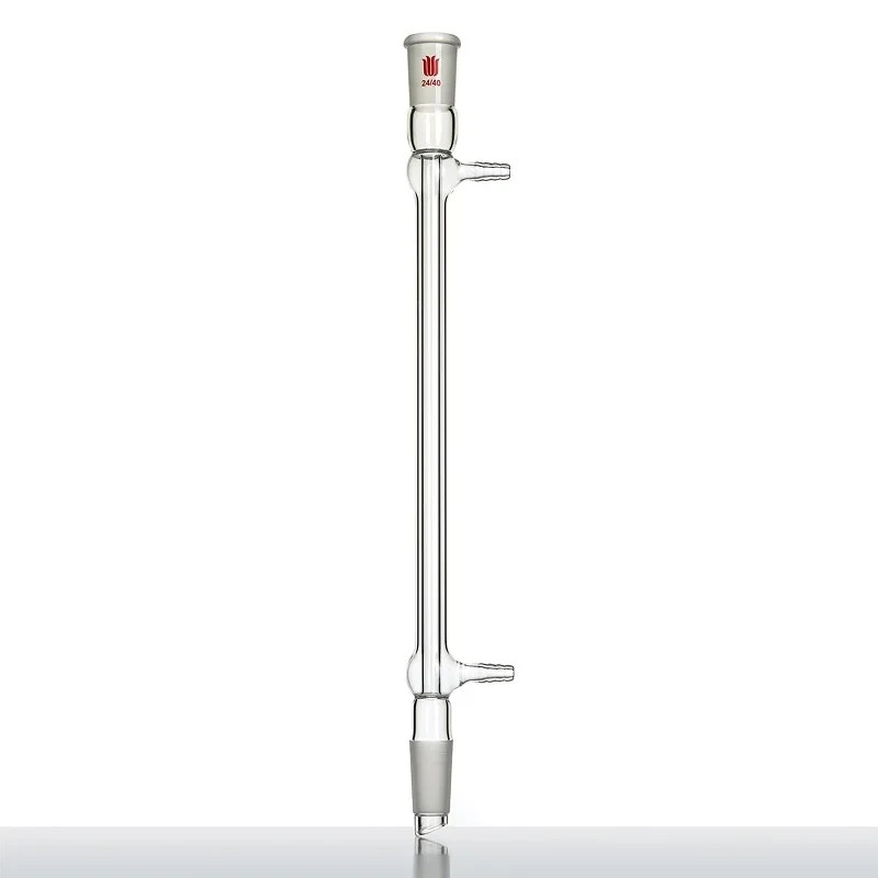 West Condenser Borosilicate Glass Straight Condenser Φ8mm/10mm for Distillation