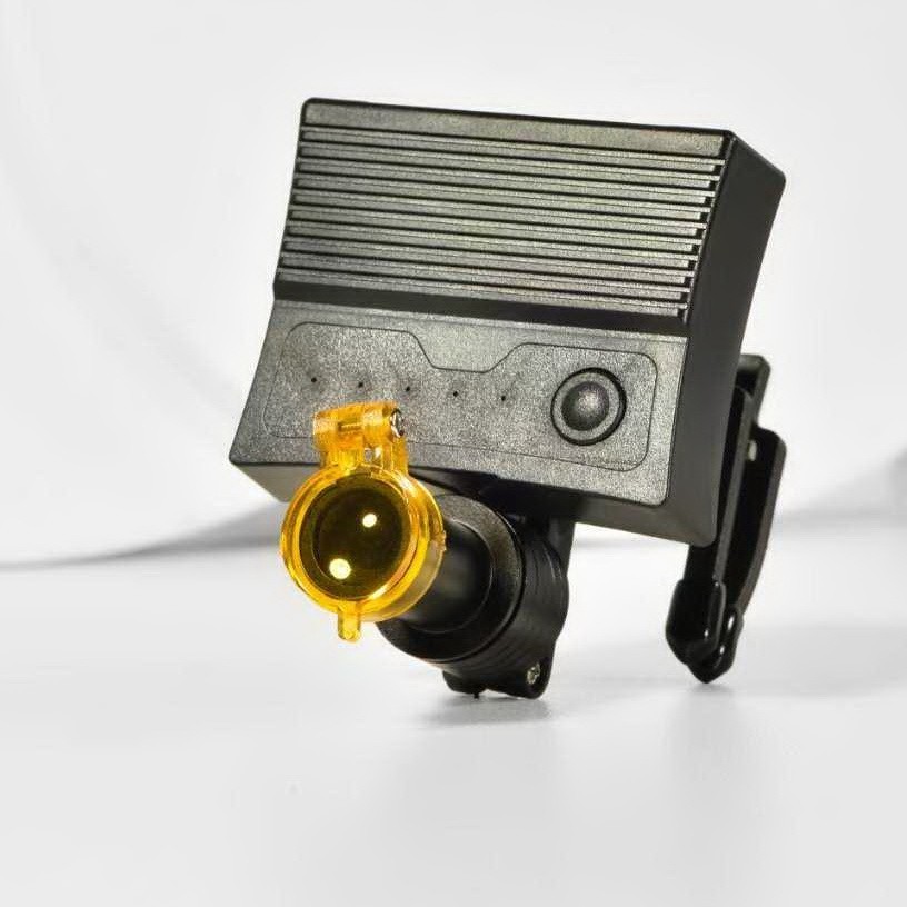 Wireless 5W Dental 3th LED Headlight with Optical Filter for Magnify Loupes
