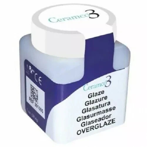 Ceramco3 Glaze Powder Bottle of 28.4gm 1oz. OVERGLAZE by DENTSPLY