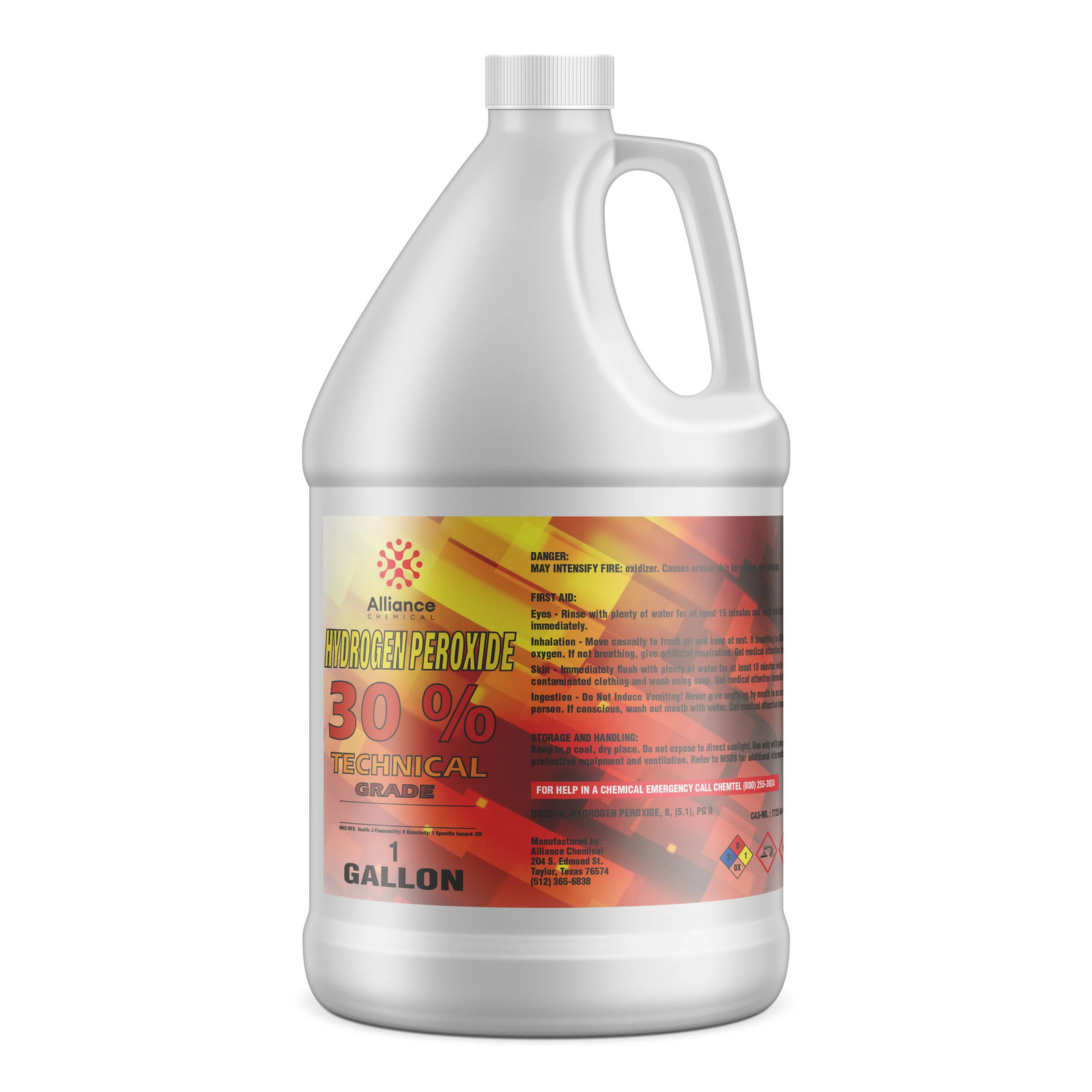 Hydrogen Peroxide 30% Technical – 1 Gallon