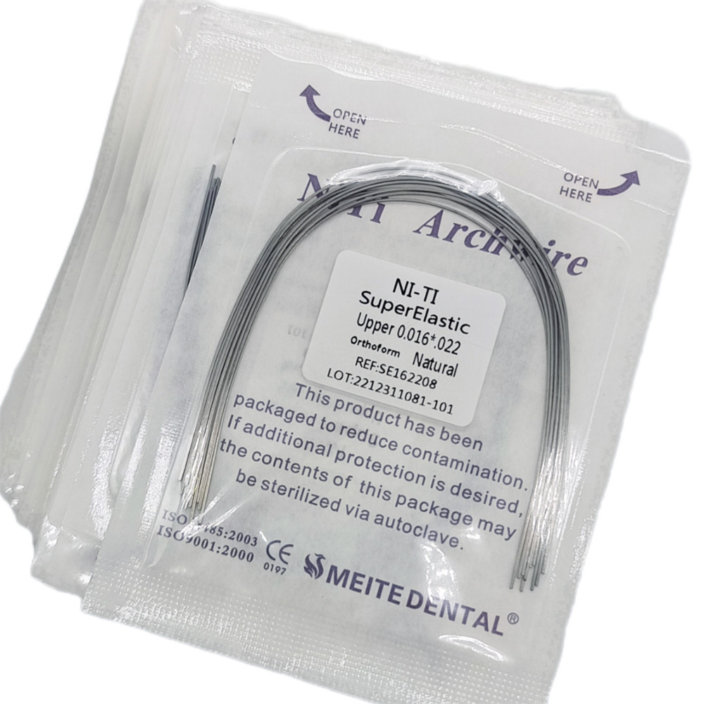 10Bags Dental Orthodontic Super Elastic Niti Nature Form Rectangular Arch Wires