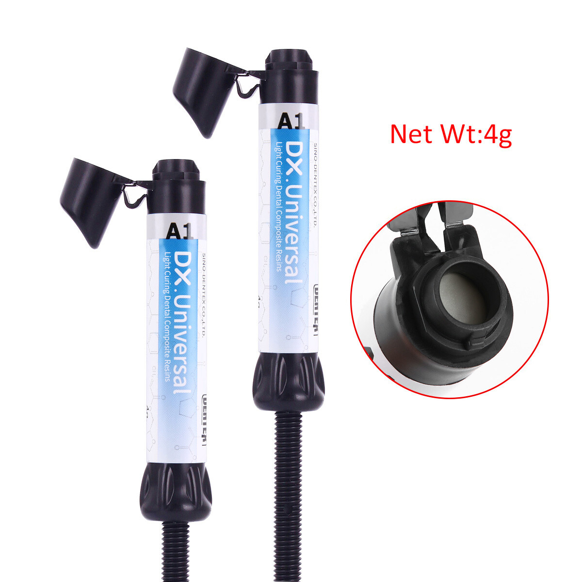 Dentex Dental Universal Composite Light Cure Resin A1/A2/A3/A3.5/B1/B2 Shade