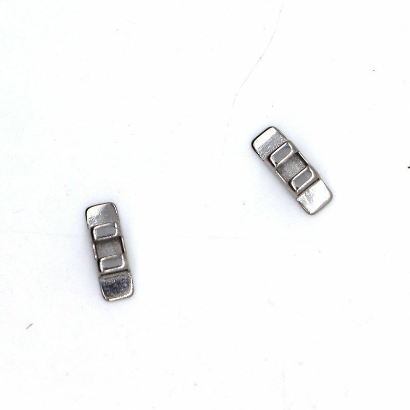 10 Pcs/Pack Dental Ortho Stainless Steel Lingual Sheath Left / Right/ No Hook