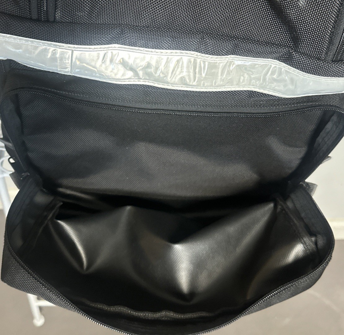 Medpac Professional Medical Bag Black Backpack First Aid Trauma #10370B BacPac