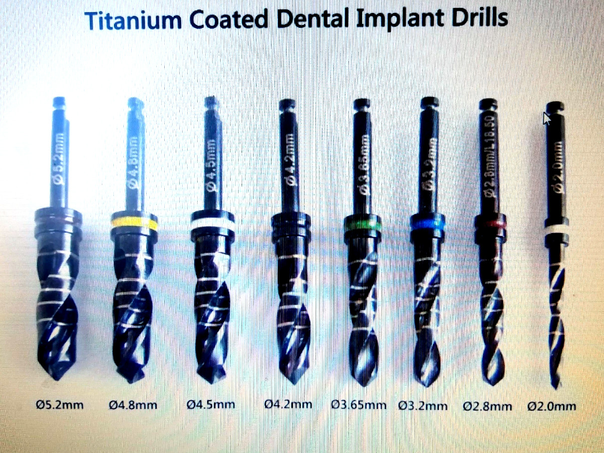 Dental Conical Drill for Implants ALL Sizes Available AB MIS Zimmer External