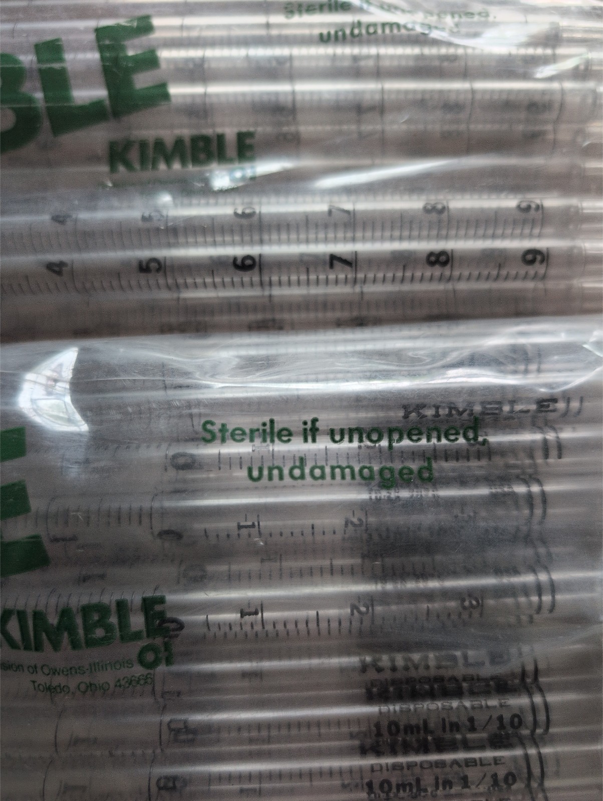 NOS – Kimble 56825 10mL Serological Pipet – Pack of 25