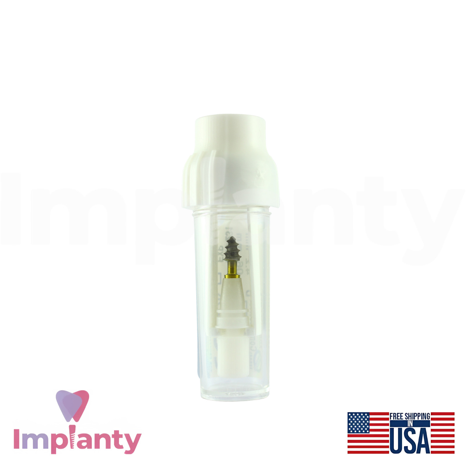 5X Compressive Monoblock Dental Fixture Titanium Sterile SLA Surface Dentistry