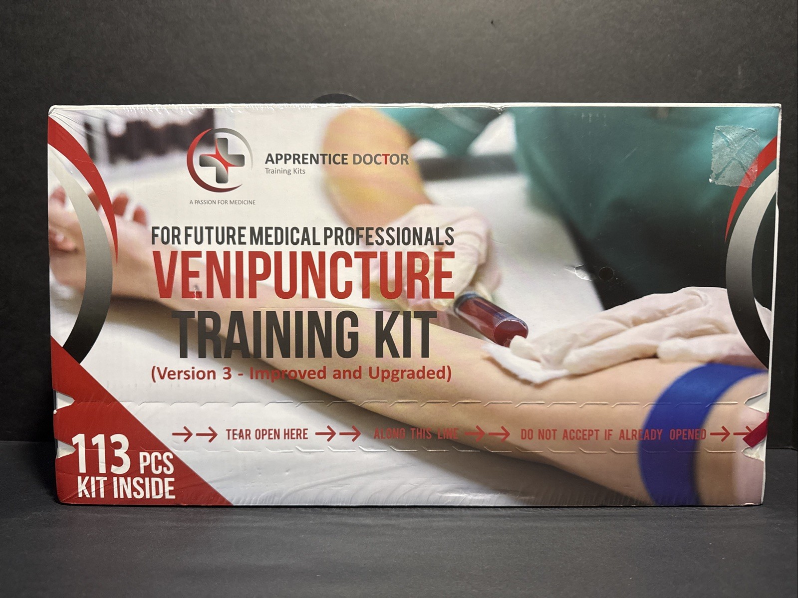 Phlebotomy Practice Kit with Online Training for Nursing Students & Phlebotom…