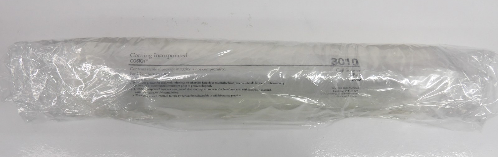Corning 3010 Costar Cell Scraper Sterile Bag of 12