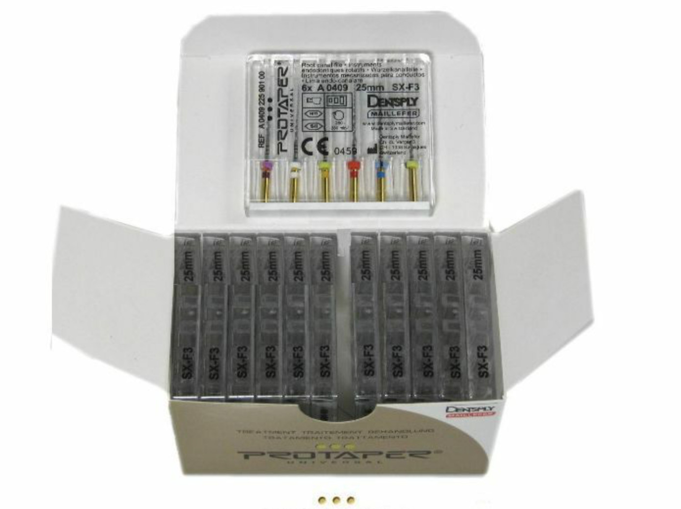 Dentsply Rotary ProTaper Universal Engine NiTi Files 31 mm SX-F3 (10 PACKS)