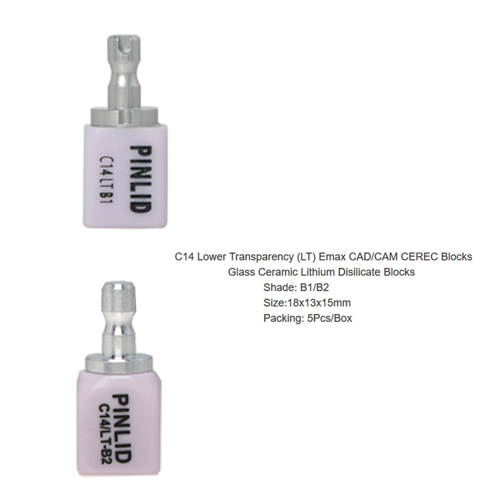LT/HT C14 Dental IPS e.max Lithium Dislicate Glass Ceramic block CAD CEREC/InLab