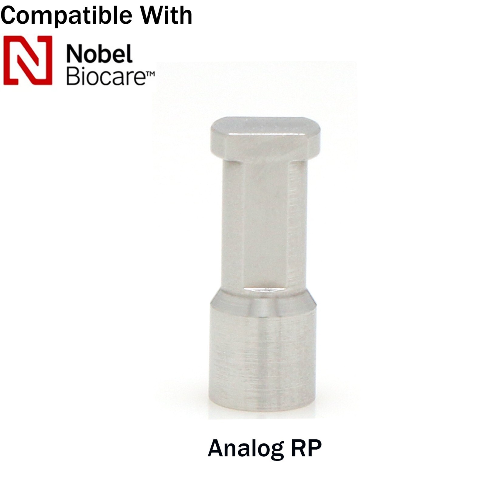 Dental Lab Implant Analog fits Hiossen Oss Regular/Mini Nobel NP/RP ITI NC/RC