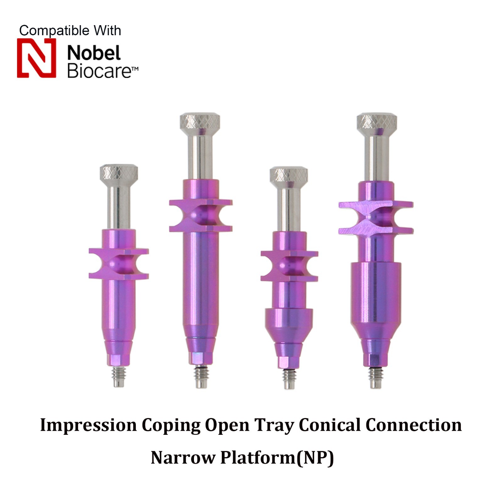 US Dental NP/RP Open Tray Impression Coping For Nobel Biocare