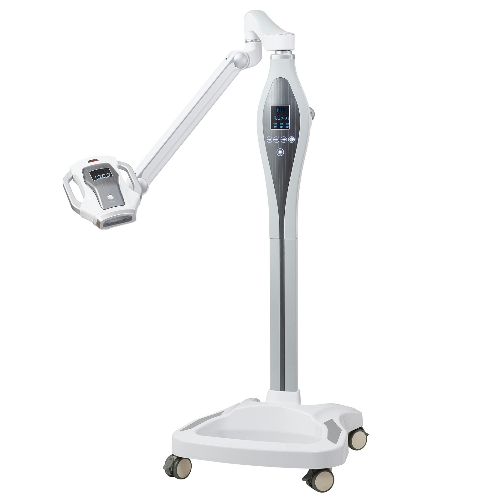 60W Dental LED Bleaching System Teeth Whitening Lamp with Double Screen 12 LEDs