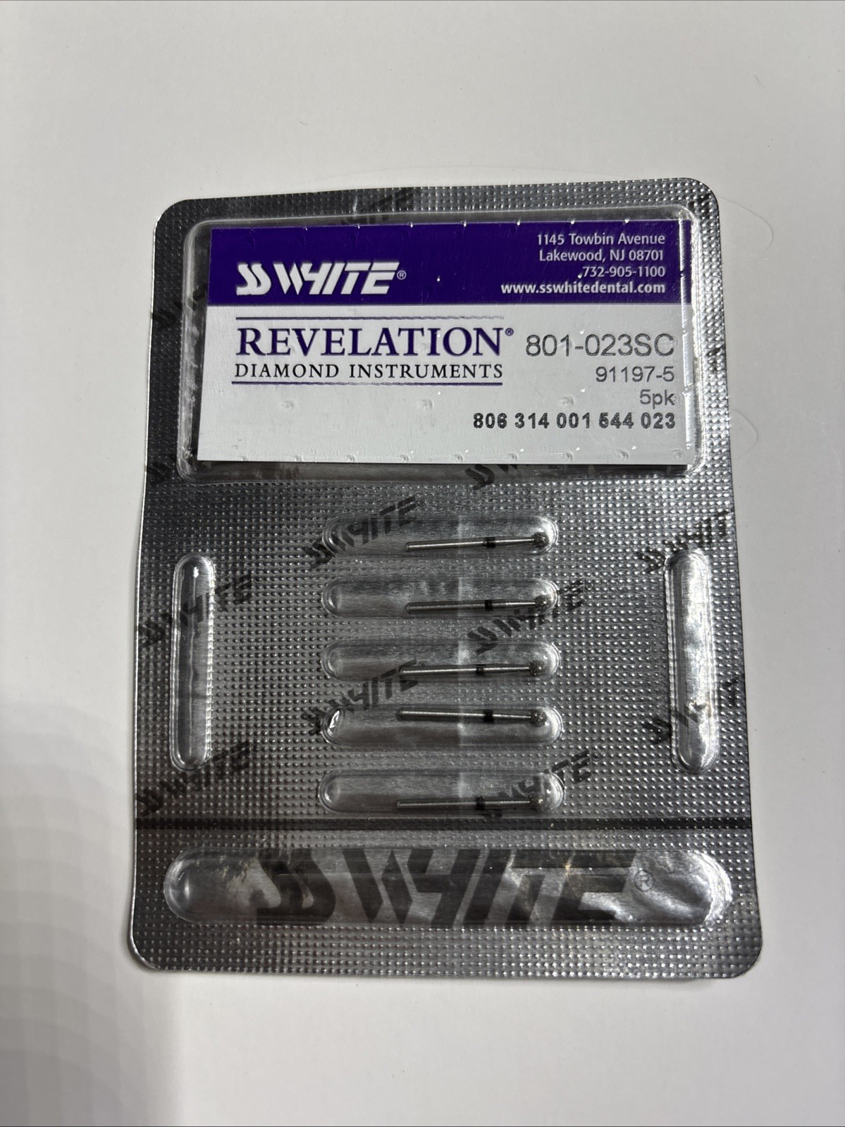 ss white revelation 91197-5 diamond burs
