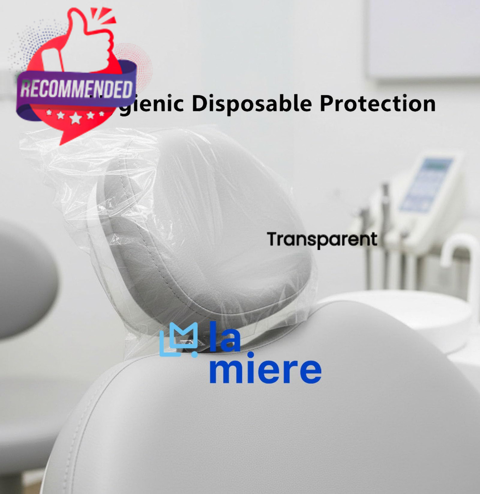 Disposable Dental Headrest Covers & Chair Sleeves 10″x14″ – 250 Pieces
